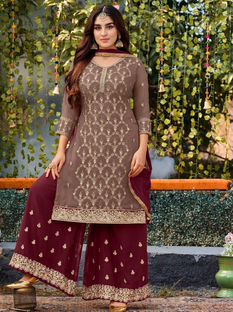 Palazzo salwar Suit