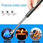 Electric Arc USB Rechargeable Flameless Arc Lighter Flexible and Windproof for Candles, Hiking, Camping, Kitchen, Fireplaces 360 degree free rotation