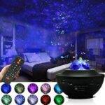 Galaxy Projector Lamp With Music Bluetooth Speaker, Adjustable Brightness And 21 Lighting Modes