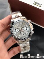 ROLEX Mens Watch Daytona Model Quartz Machine ALL Chronograph Working Heavy Weight Date Working Stainless Steel Chain Master Lock Premium quality