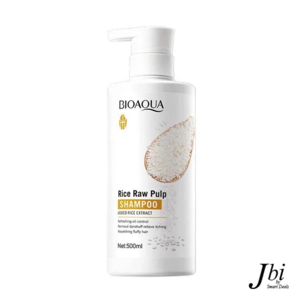 Bioaqua Rice Raw Pulp Shampoo 500ml